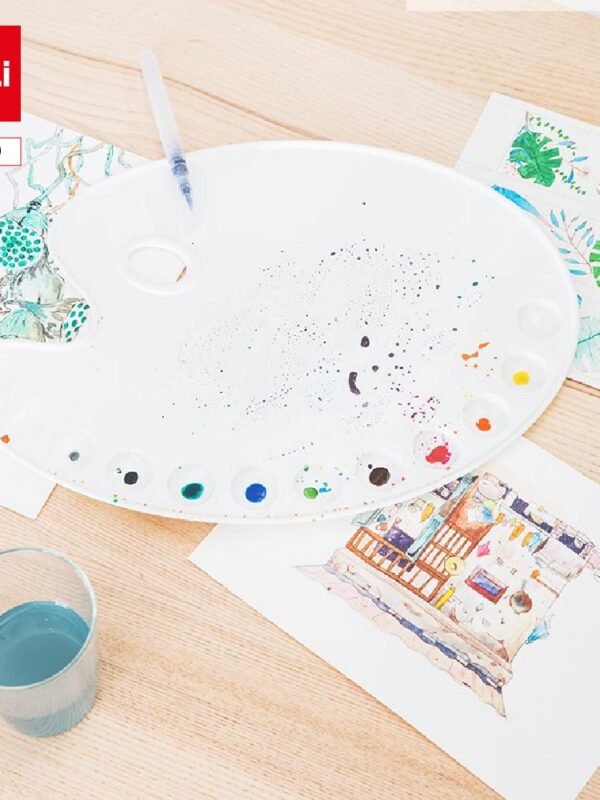 ديلي مزاجة - 12 لون - أبيض - E68300